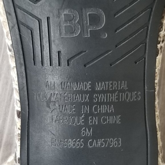 BP. Billy Strappy Sandal, Snake Print Size 6M - Picture 11 of 11